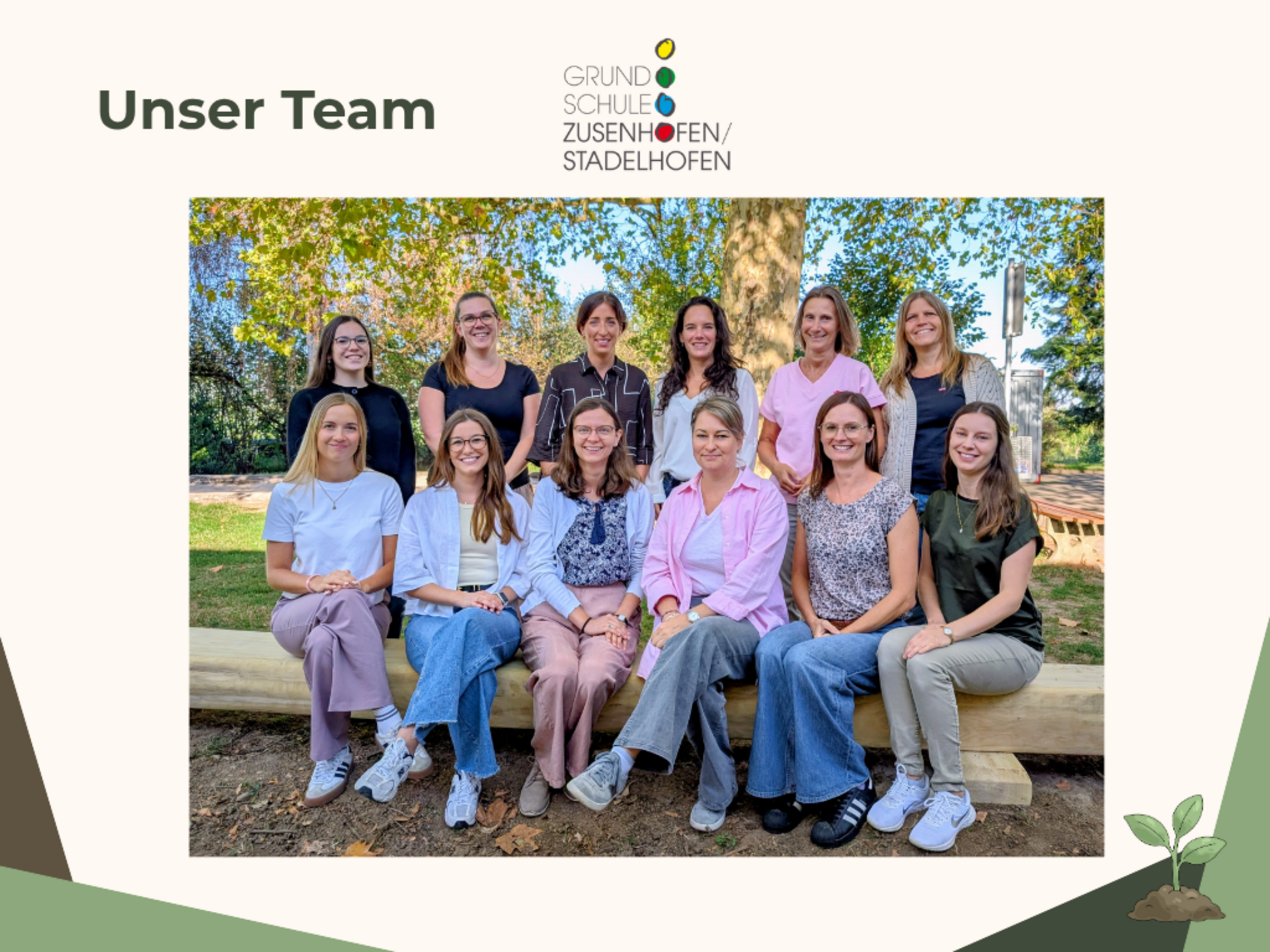Gesamtes Team der Grundschule Zusenhofen/Stadelhofen